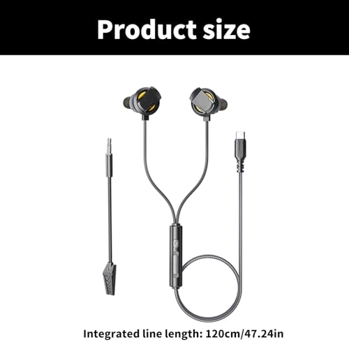 Gaming Earphones Wired Earphone