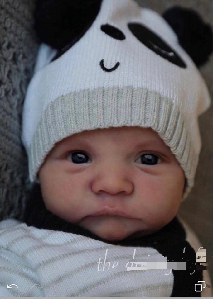 Enjoy with Love Levi Reborn Doll Kit - 20 Inch Fabric Body Unfinished