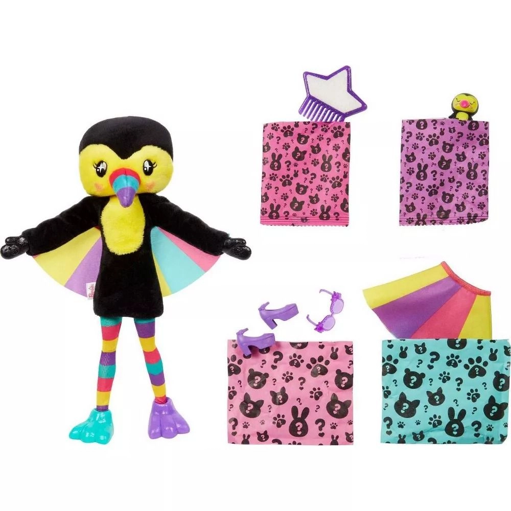 Cutie Reveal Jungle Friends - Toucan Ages 3+
