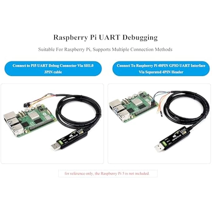 USB TO TTL CONVERTER - FT232RNL chip Separated 4pin Header SH1.0 3PIN Connector