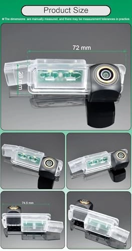 Rear View Camera - Night vision Wire AHD 720P