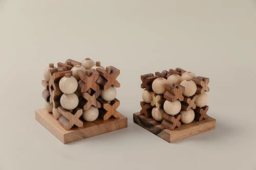 XO Tic Tac Toe - Handmade Wood Gift Box