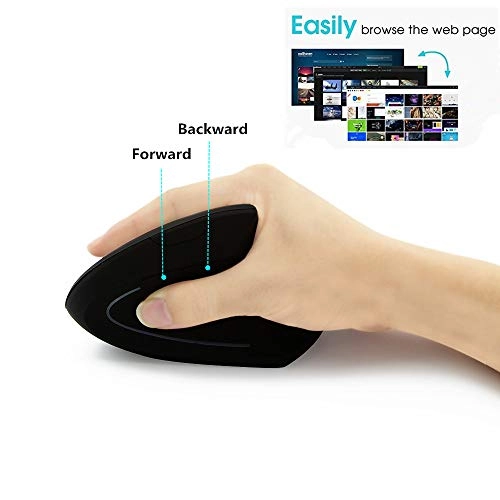 Left Handed Ergonomic Vertical Mouse - USB