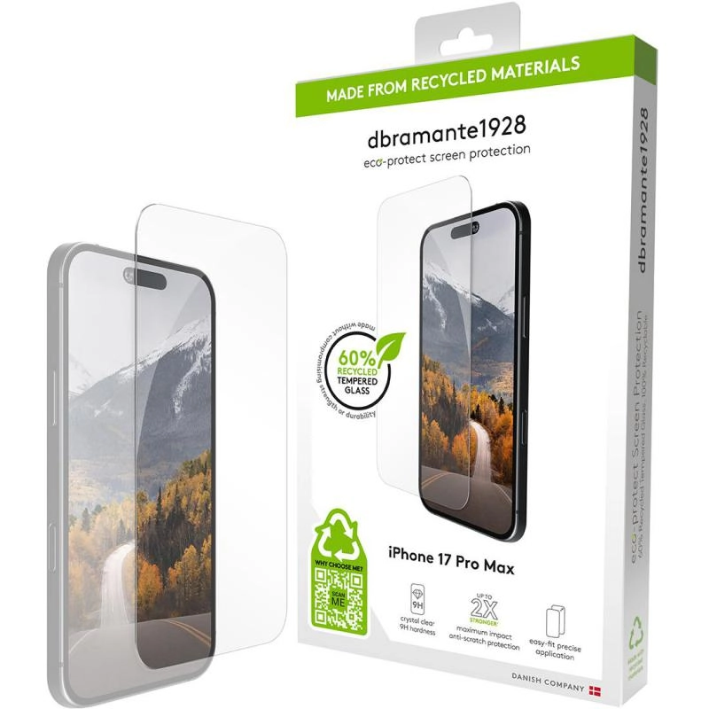 Clear Tempered Glass Screen Protector for iPhone 17 Pro Max