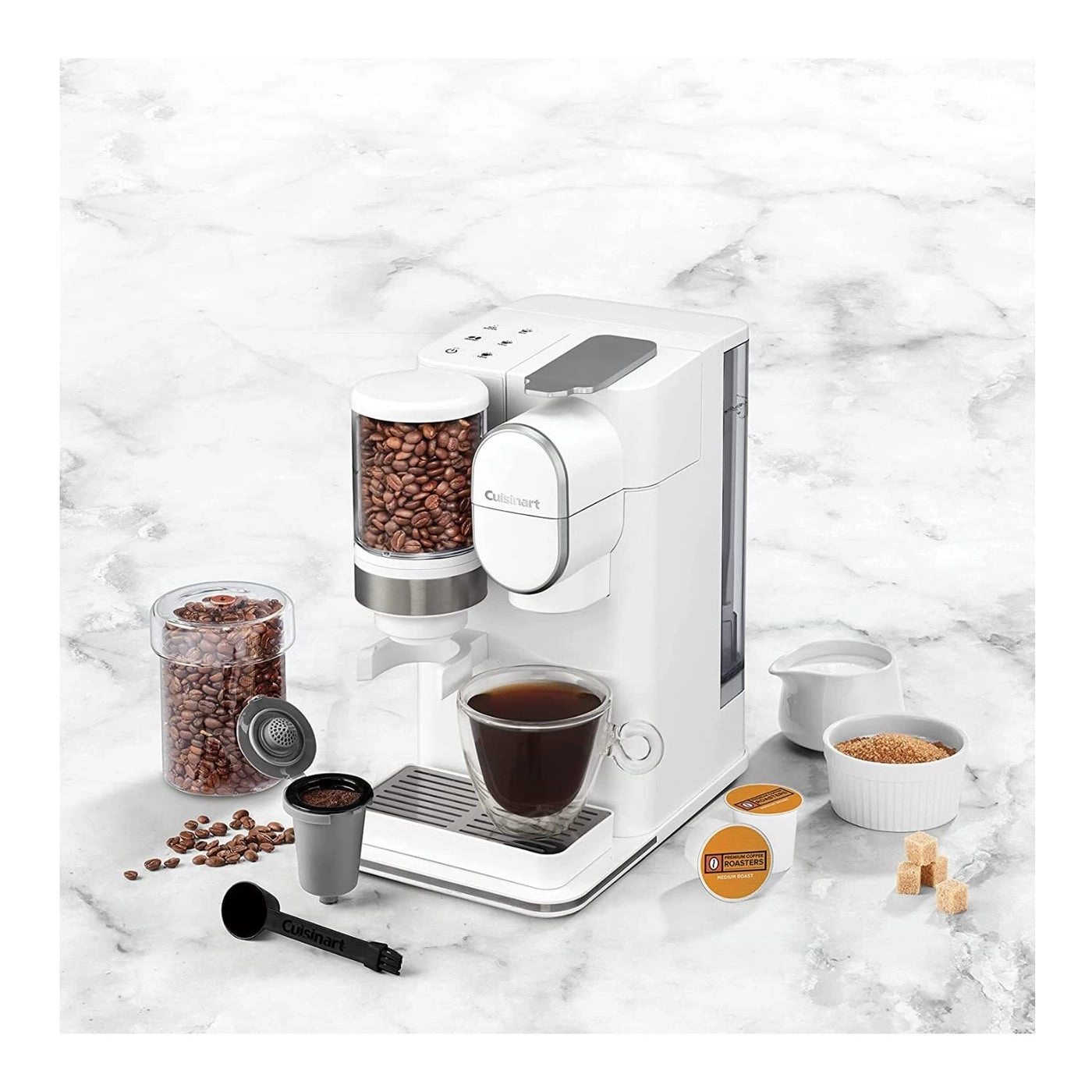 One Cup Grind & Brew - 1.35L 3 Cup Sizes Integrated Grinder