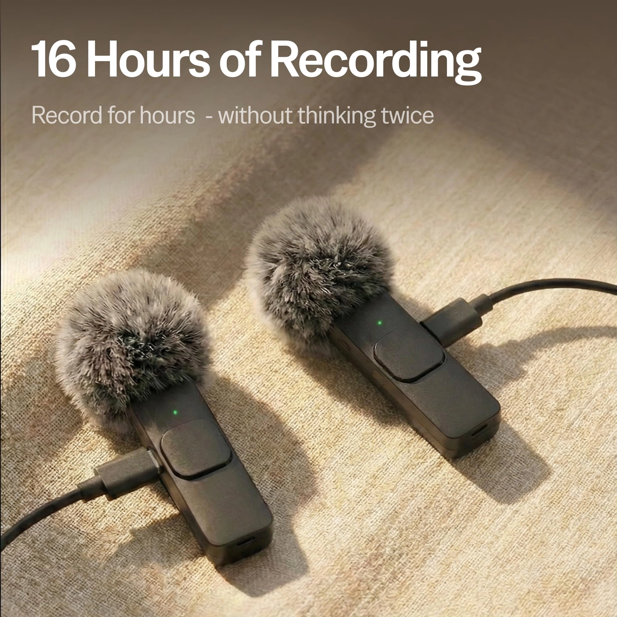 mini-mic-pro Wireless+Lightning+USB Microphone 2 Pack