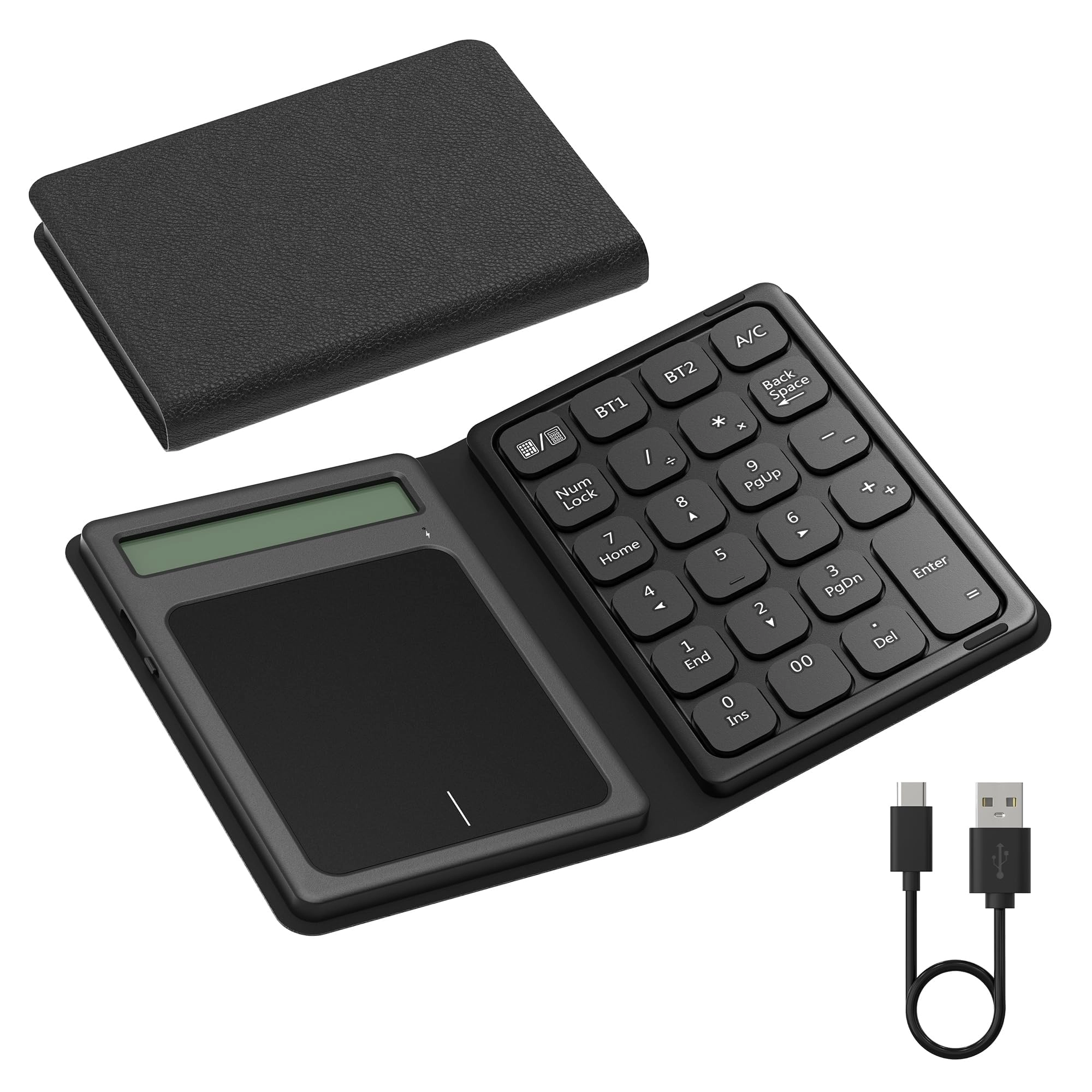 KASTWAVE 3-in-1 Number Pad - Bluetooth Rechargeable Touchpad