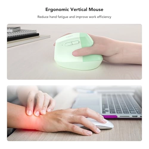 EM18 Ergonomic Vertical Mouse - Bluetooth