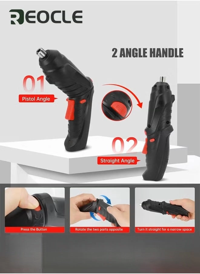 Electric Screwdriver Set - 1300mAh