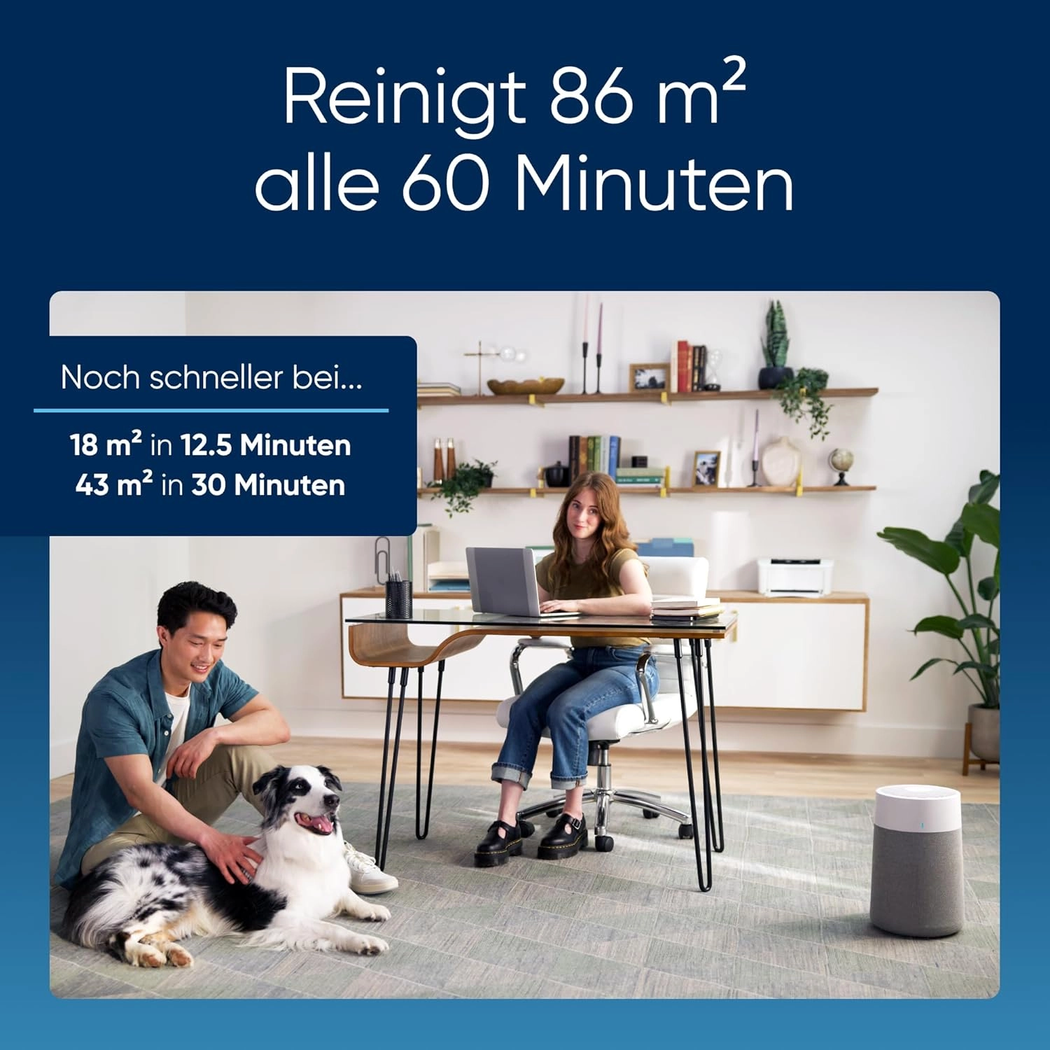 Blue Pure 511i Max - Wi-Fi-enabled HEPASilent