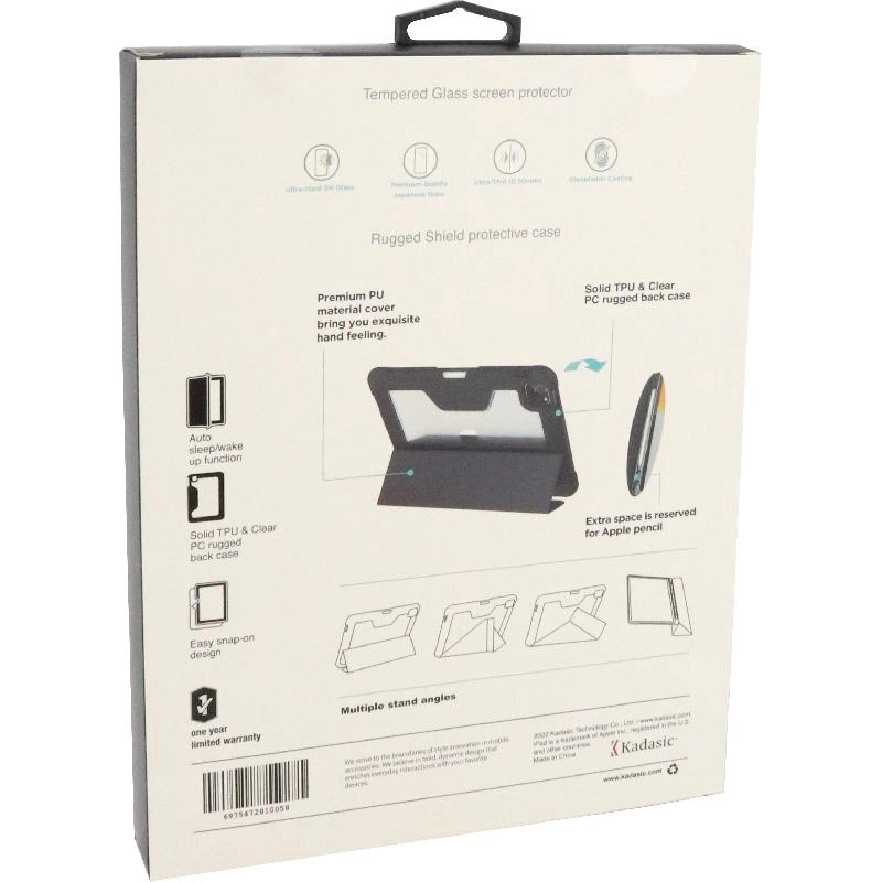 2-in-1 Case with Screen Protector for iPad Pro 11-inch (2022), iPad Pro 11-inch (2021), iPad Air 10.9-inch (5th Gen)