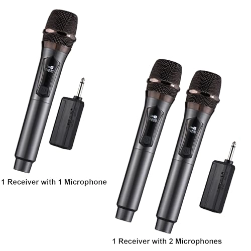 Weless Microphone System - 2 Microphones 2.4G