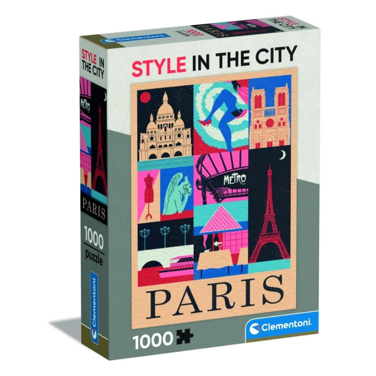 Clementoni Style City Paris Puzzle (39843) - 1000 pcs