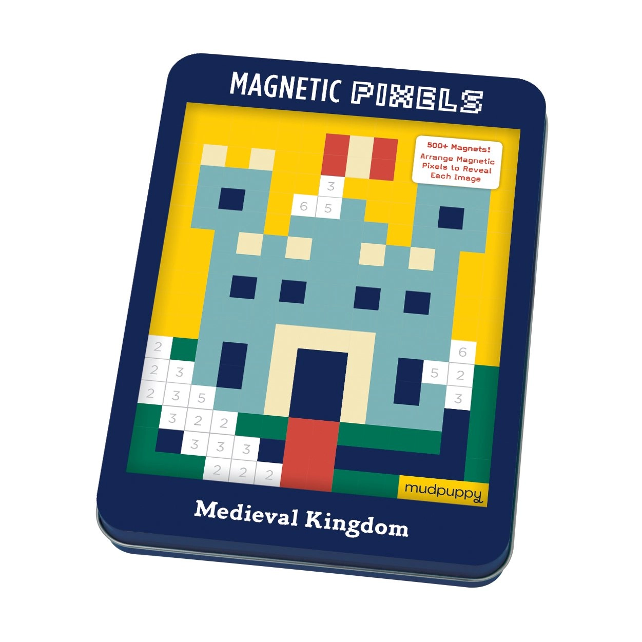 Mudpuppy Medieval Kingdom Magnetic Pixels - 6+ years