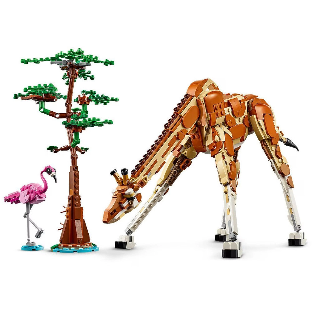 Wild Safari Animals (31150) - 3in1 Giraffe Gazelle Lion