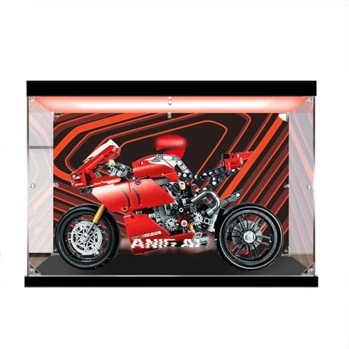 Protective Display Case for LEGO 42107 Motorbye - Acrylic