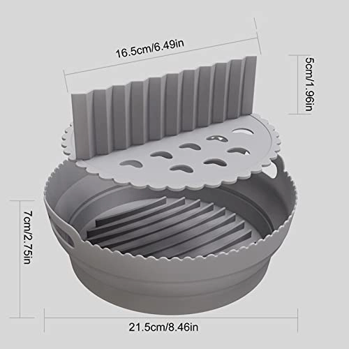 Air Fryer Liners - Silicone 1 x Air Fryer Liners 1 x Separator Pad