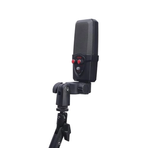 USB Condenser Microphone Stand - 22 Color Modes 180° Adjustable