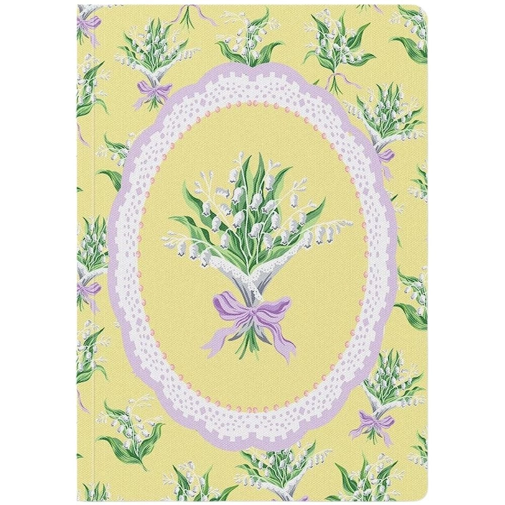 Ohh Deer Yellow Lily Of The Valley Vignette A5 Softcover - 176 Pages