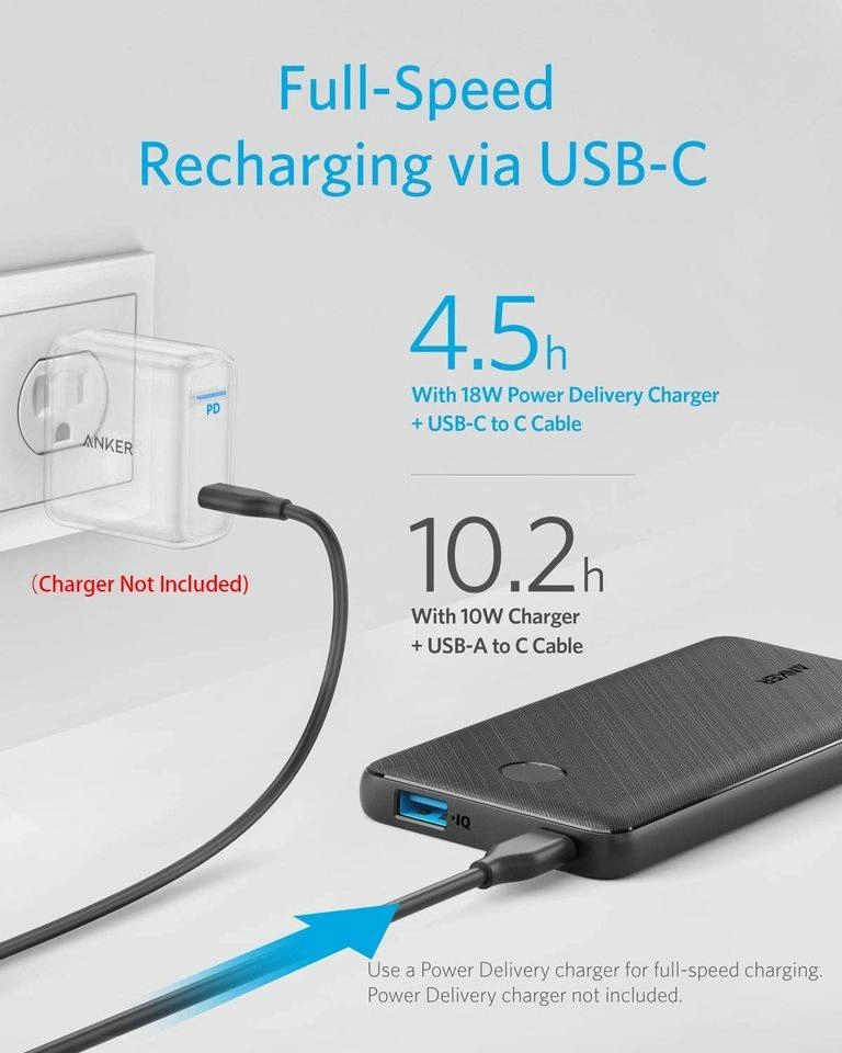 PowerCore Slim - 10000mAh 20W 12W