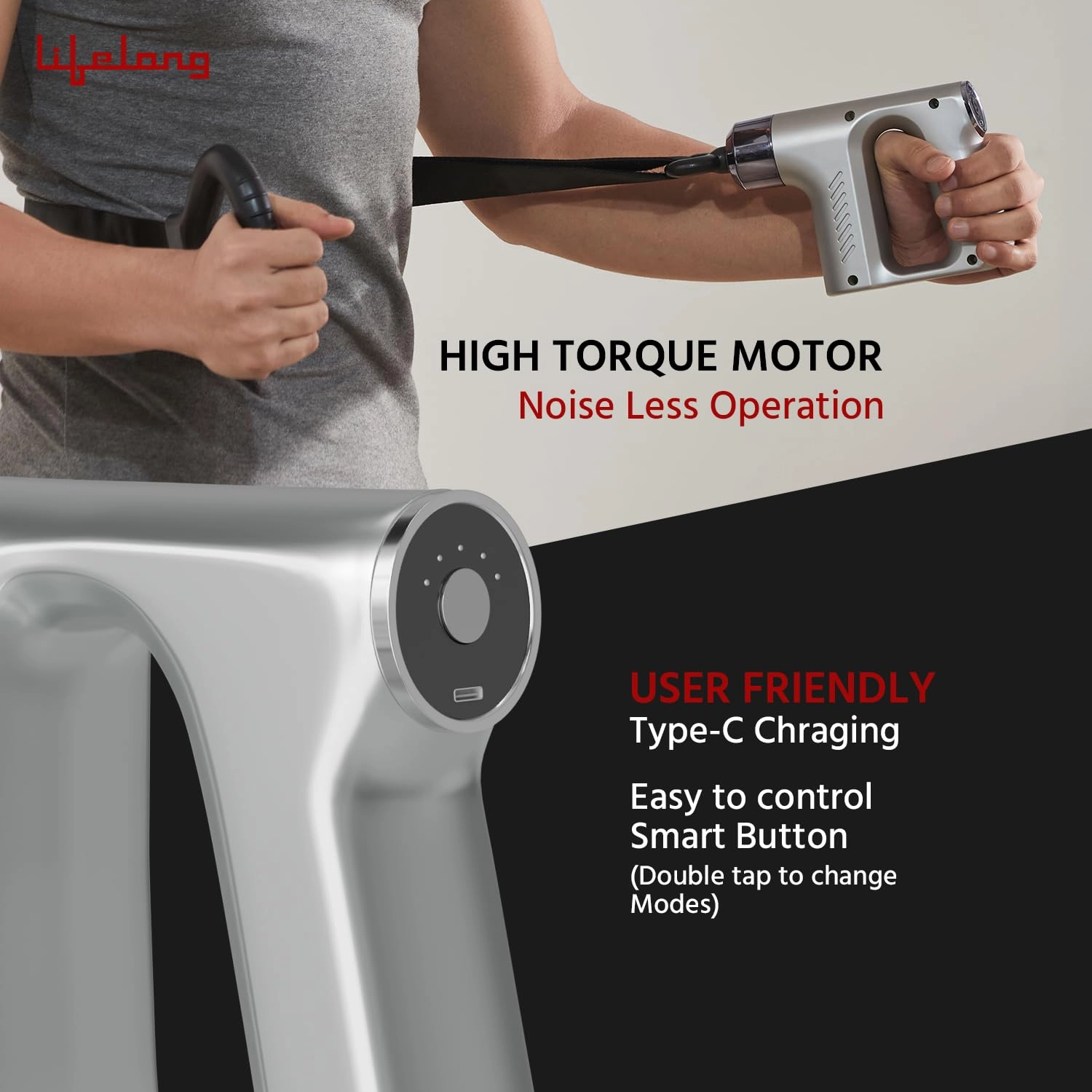 LLGM135 Handheld Massage Gun