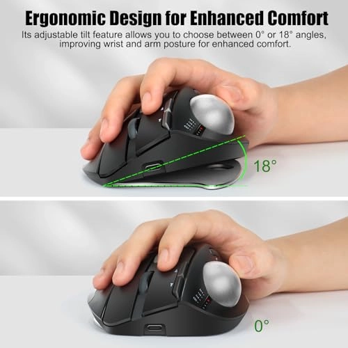 Wireless Trackball Mouse - USB