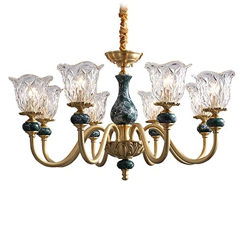 Retro Ceramic Light Luxury Chandelier