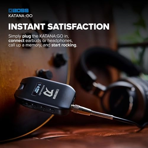 Katana:GO - Personal Headphone Amplifier for Guitar and Bass