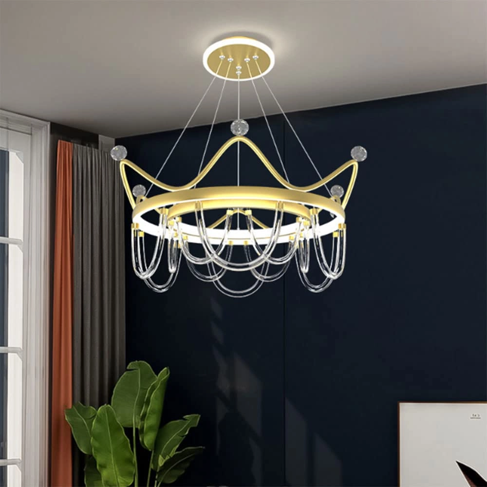 SXSGSM Crystal Chandelier - 50cm adjustable