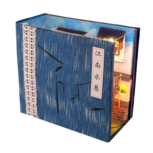 Book Nook Miniature Kit - Jiang Nan Water Alley 1:32