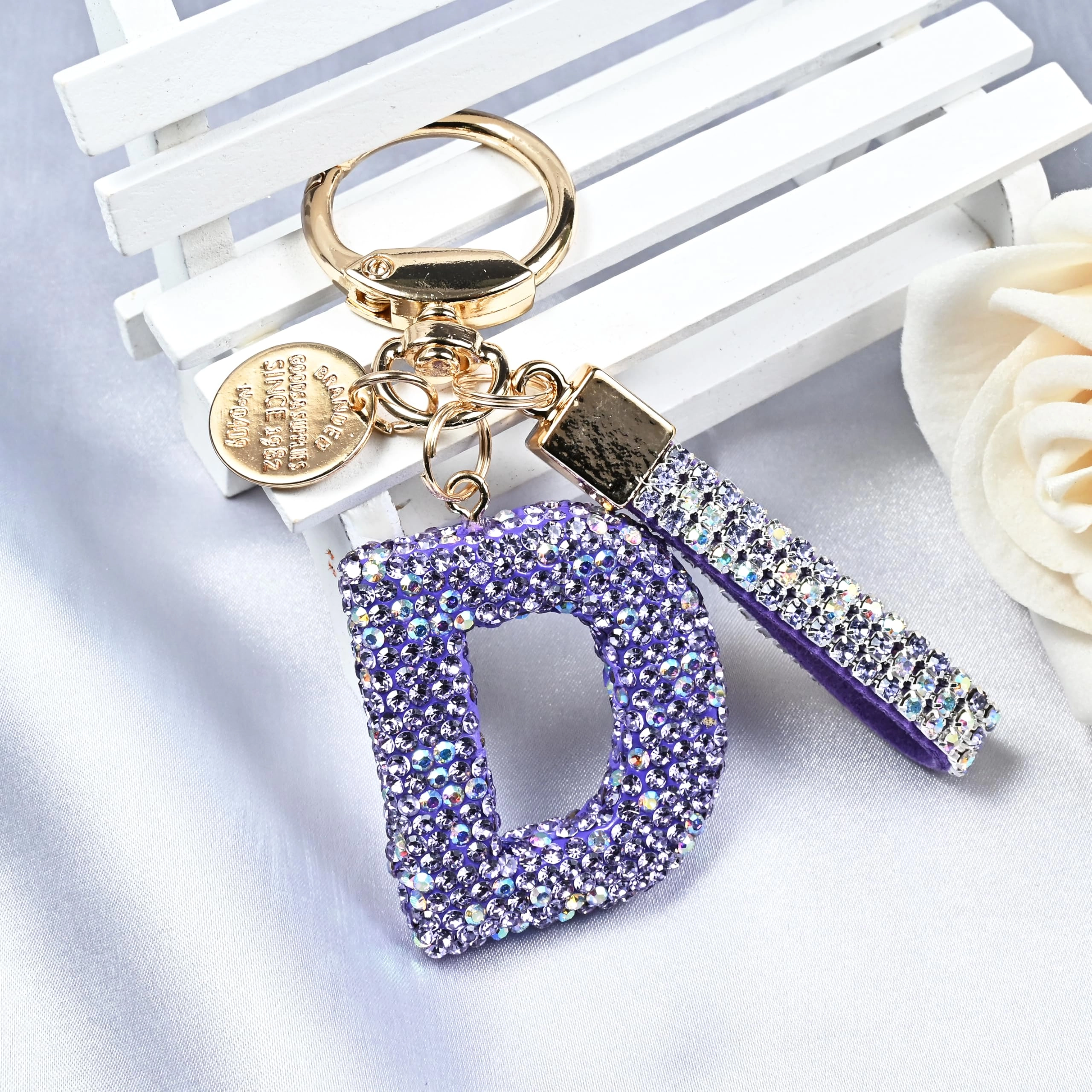 Initial Letter Keychain - Letter