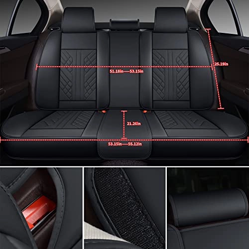 01SP-C4 - Rear Seat Black