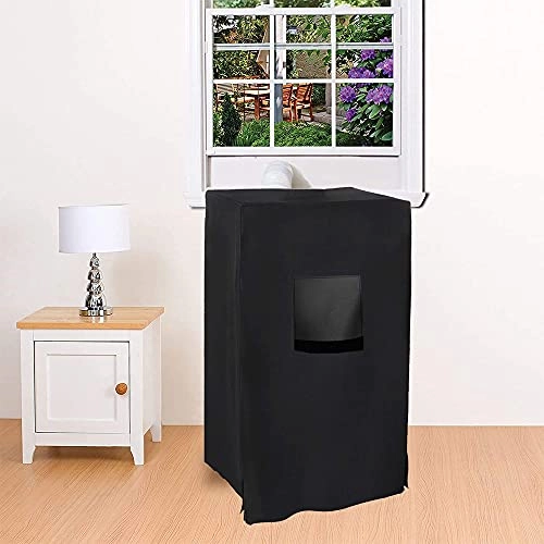 Portable Air Conditioner Cover - 420D Waterproof Black