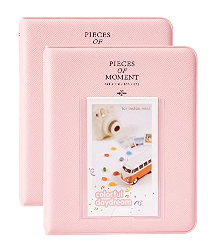 XC64 2x3" 64 Pockets PU Leather Photo Album