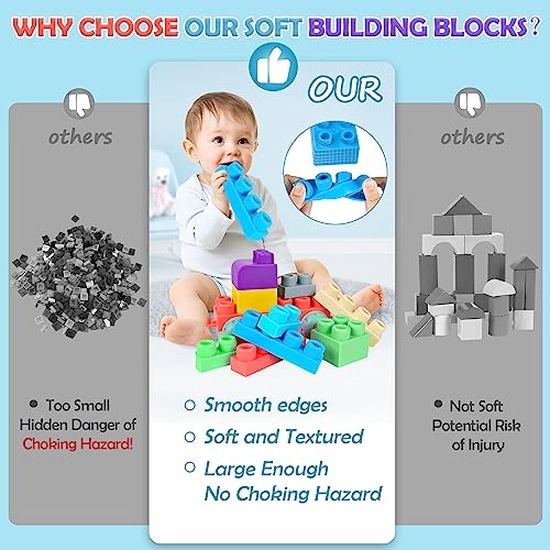 Soft Blocks Set - 80 pcs