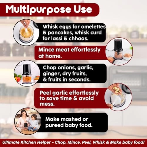 Mini Electric Chopper - 500 ML