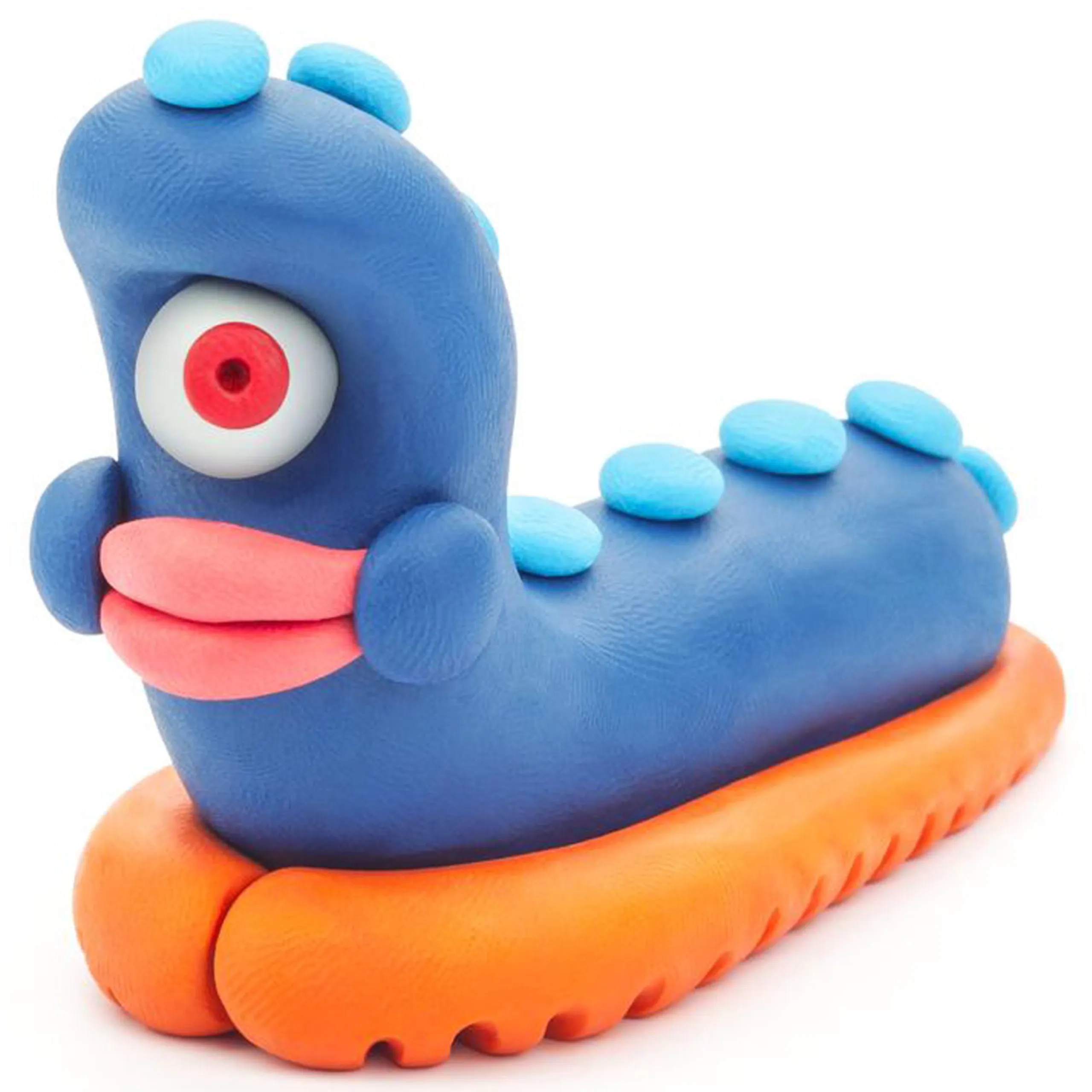 DIY Worm Plastic Modelling Air Dry Clay Kit - 170g 3pcs.