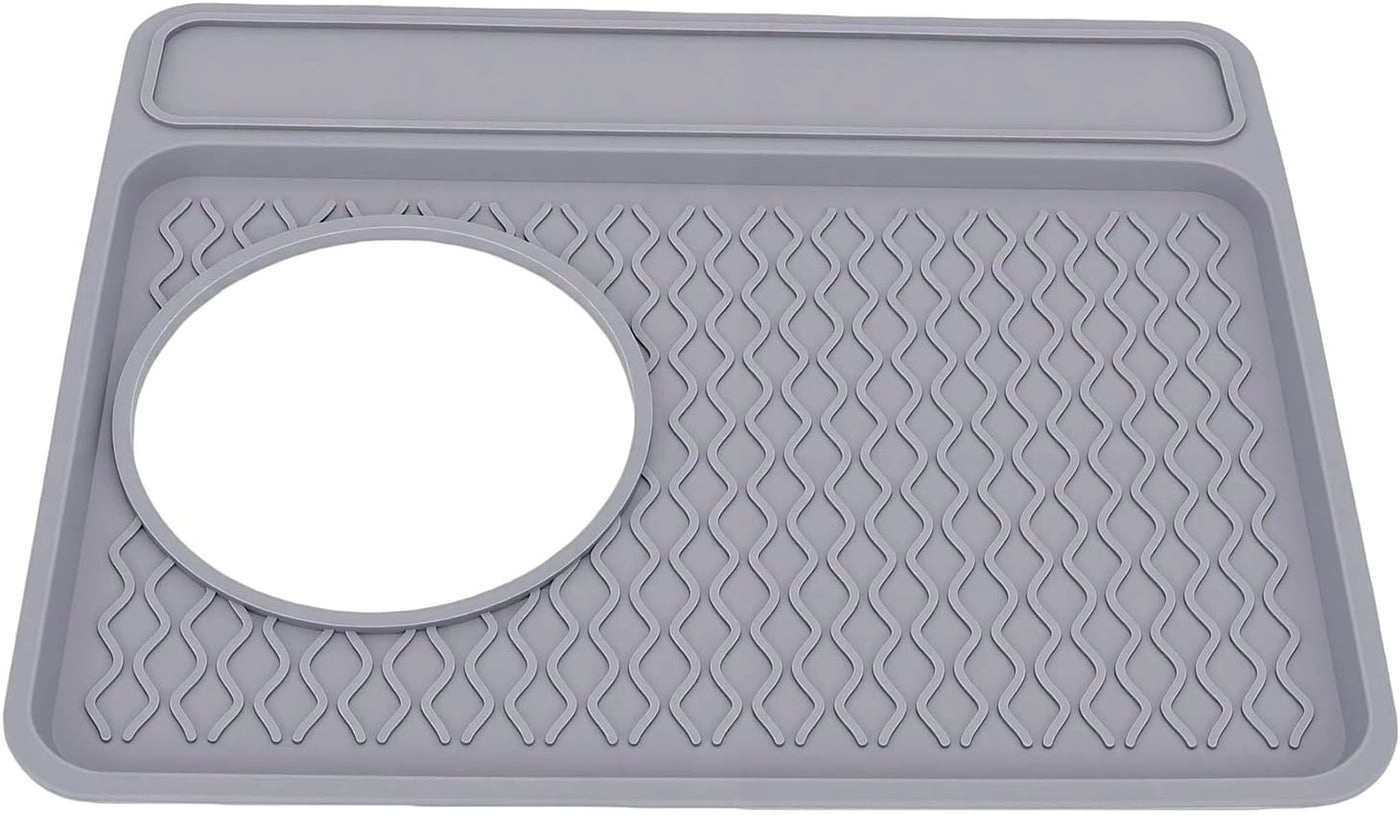 Fabater Coffee Tamper Mat - Black Silicone Fit for BREVILLE 870 880