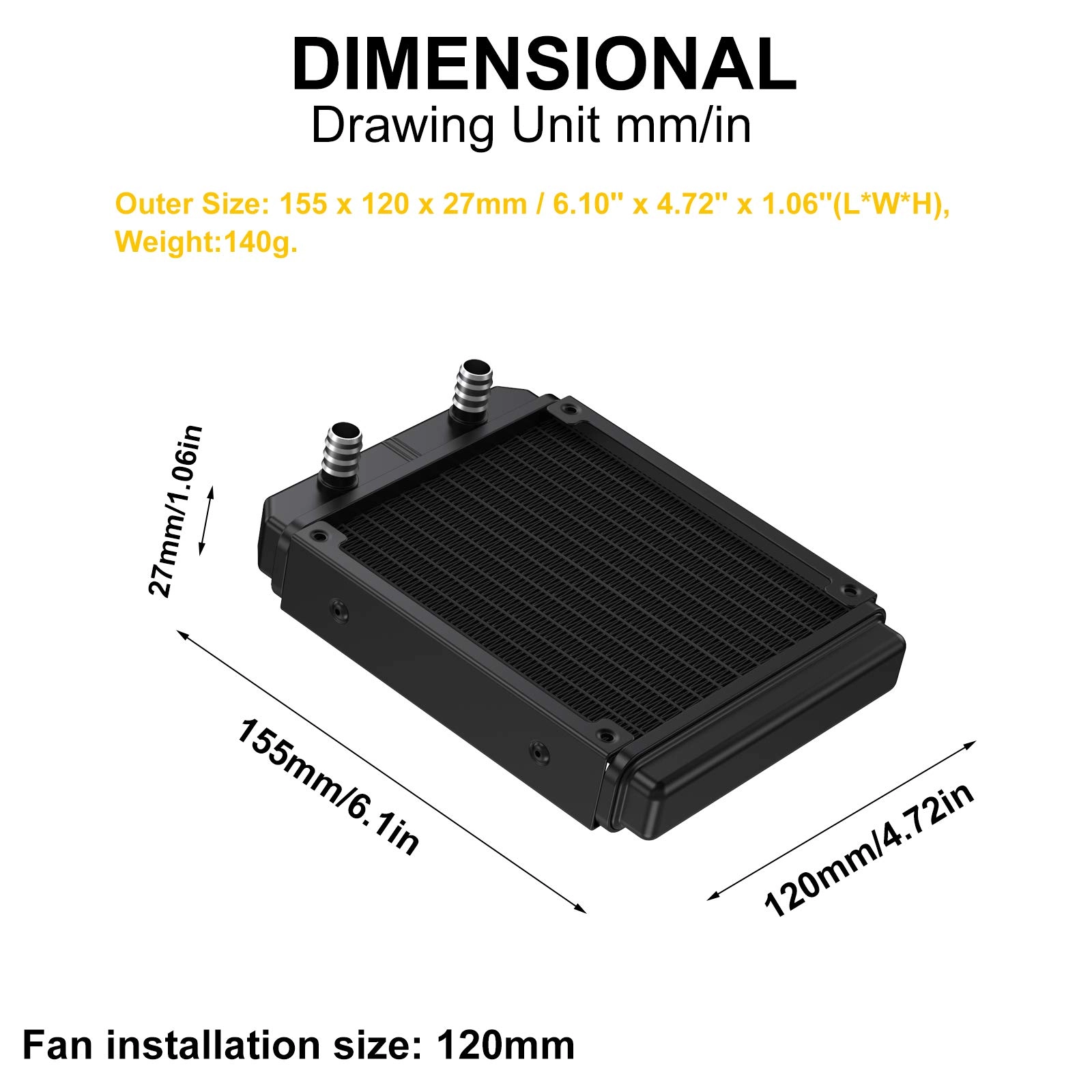 Water Cooling Radiator