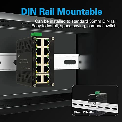 10 RJ45 Switch 10-Ports