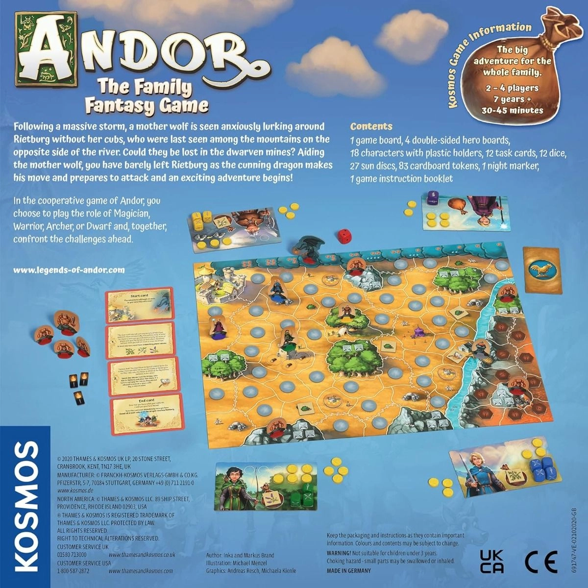 Legends of Andor: The Family Fantasy Game - 7+