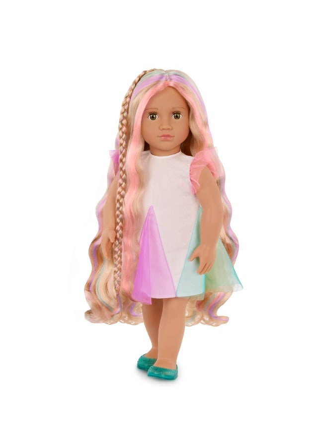 Tessie Hair Grow Fashion Doll Playset - 18-inch Ages 3+