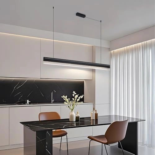 Modern LED Strip Chandelier - up to 100cm