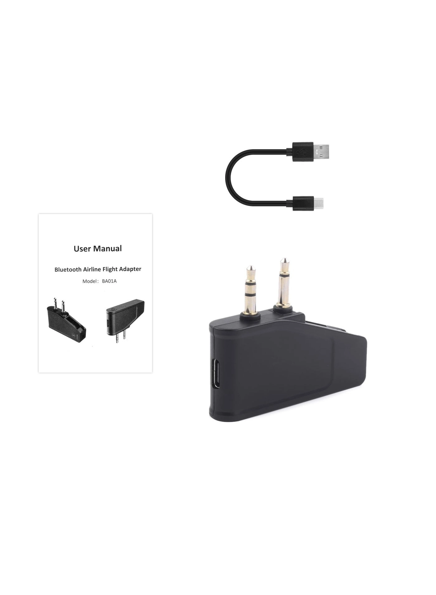 Bluetooth Adapter - Bluetooth 5.3 Type-C Battery