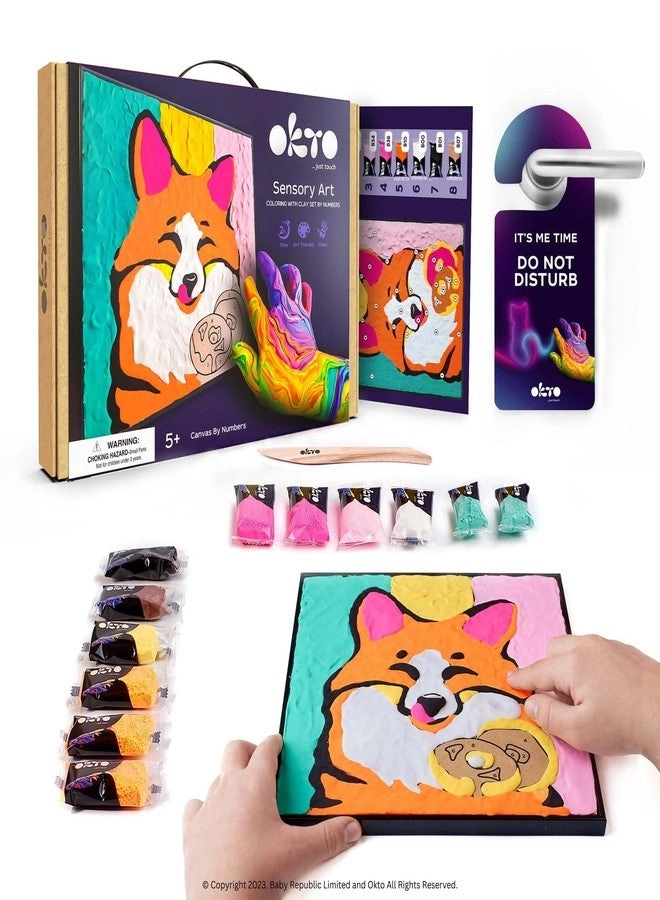Okto Clay by Numbers Kit
