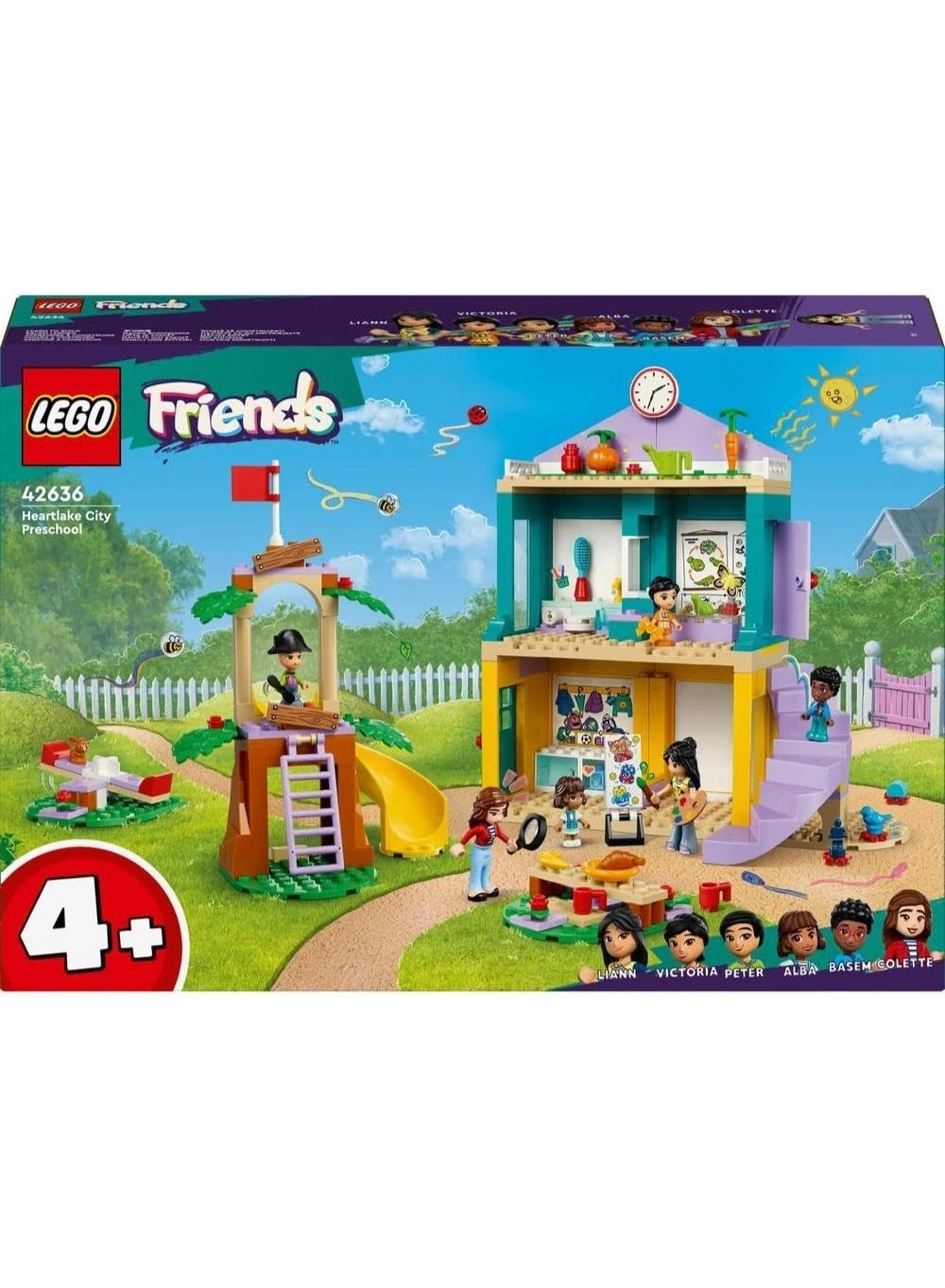 Heartlake City Preschool Classroom Playset (42636) - 4+ Years Multicolor