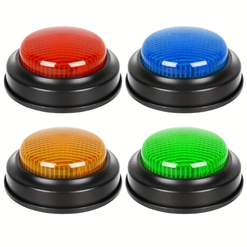 Answer Buzzer - English 14 years and up 4 Pack