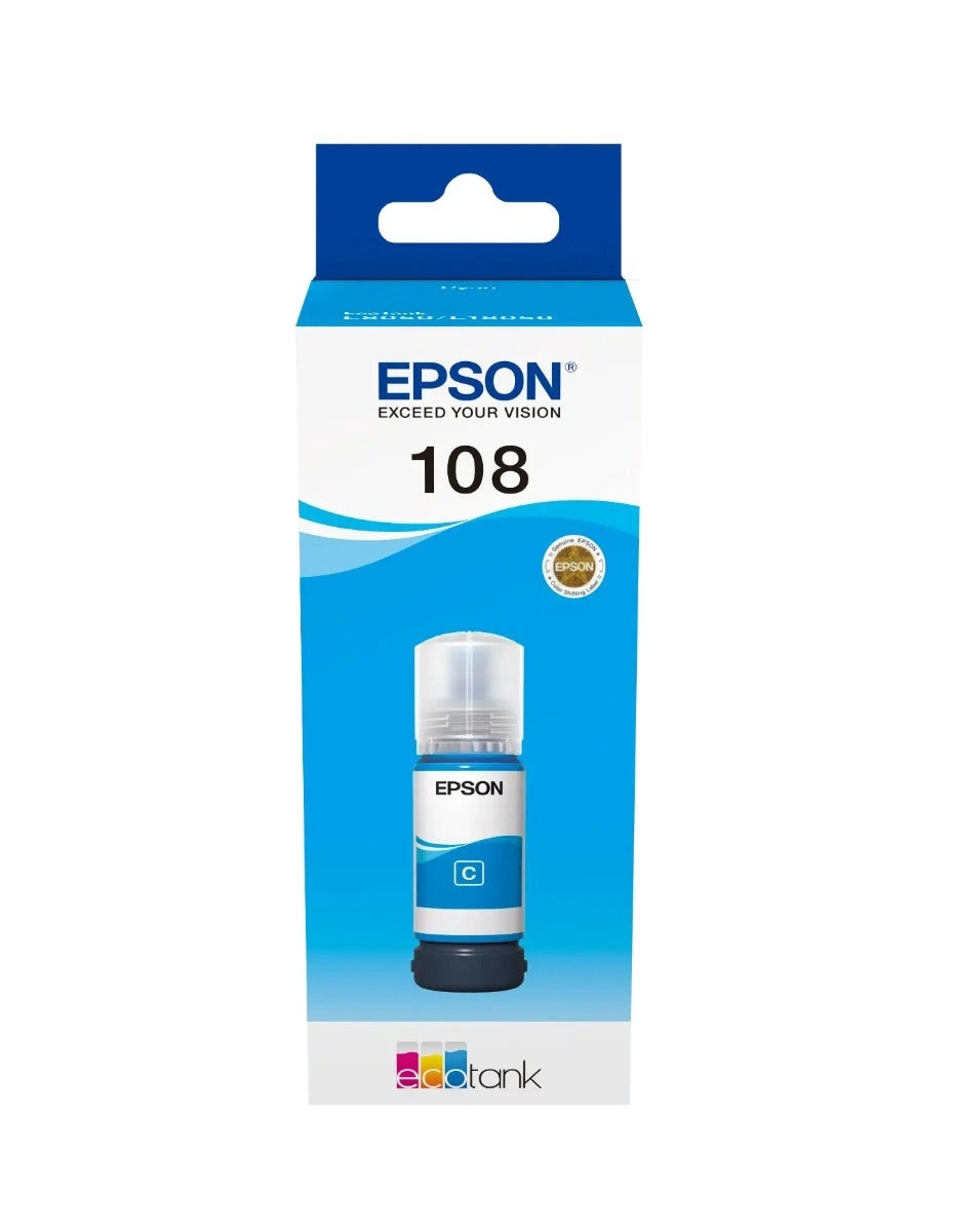 Epson 108 - Standard Yield Cyan