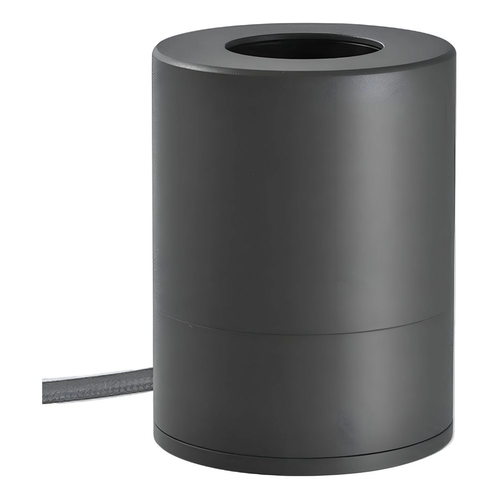MESSAGE IN THE BULB Pop Table Lamp Base - Black 6 Volt