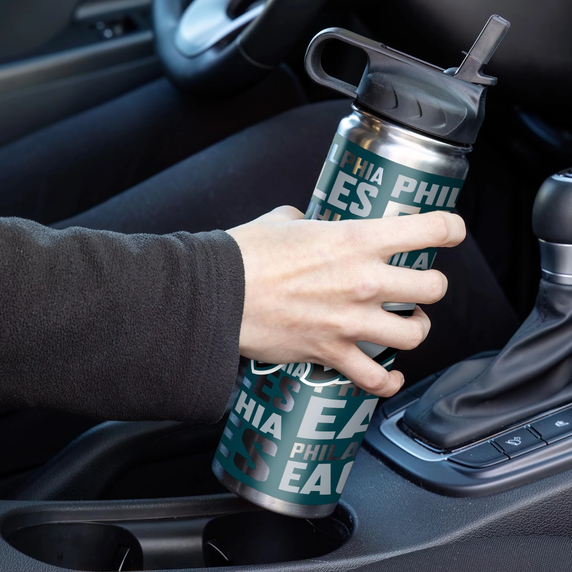 Stainless Steel NFL Football Tumbler - 650ml